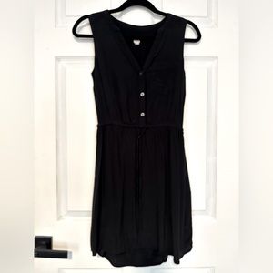 Gap summer black dress XS